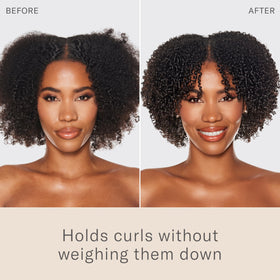 Rizos Curls aloe vera and flaxseed ingredients demonstrating nourishment