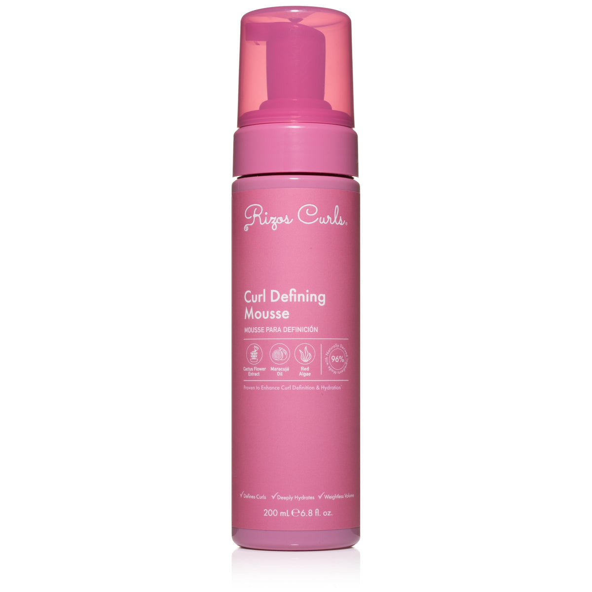 Rizos Curls front packaging showing label and product benefits