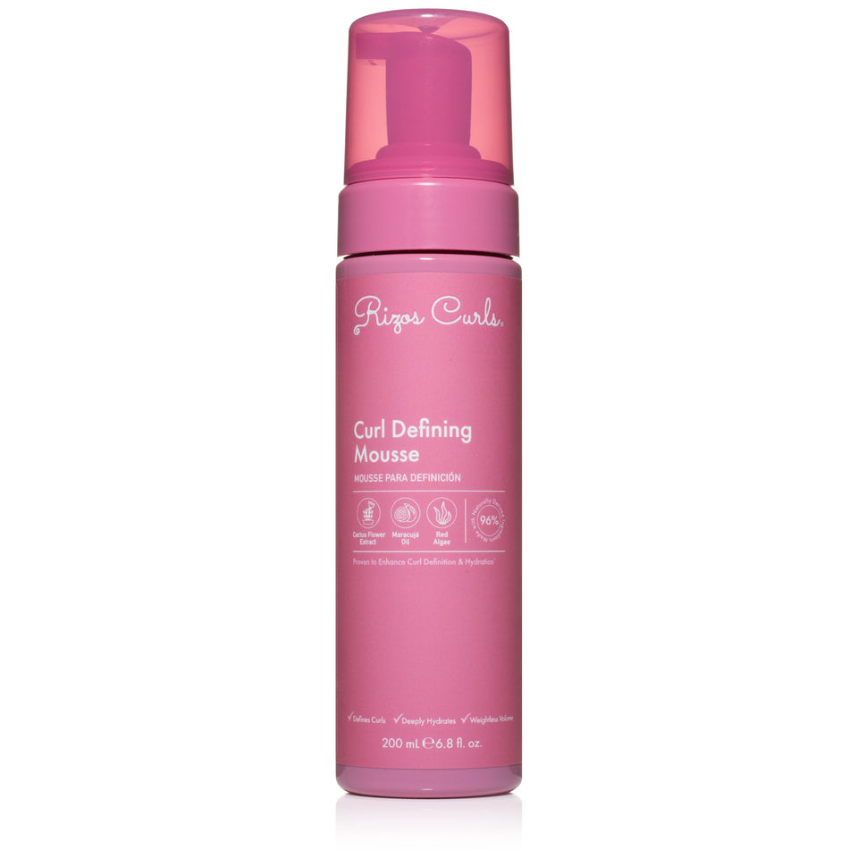 Rizos Curls front packaging showing label and product benefits