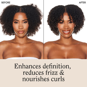 Rizos Curls refresh spray misting hair to restore volume and shape