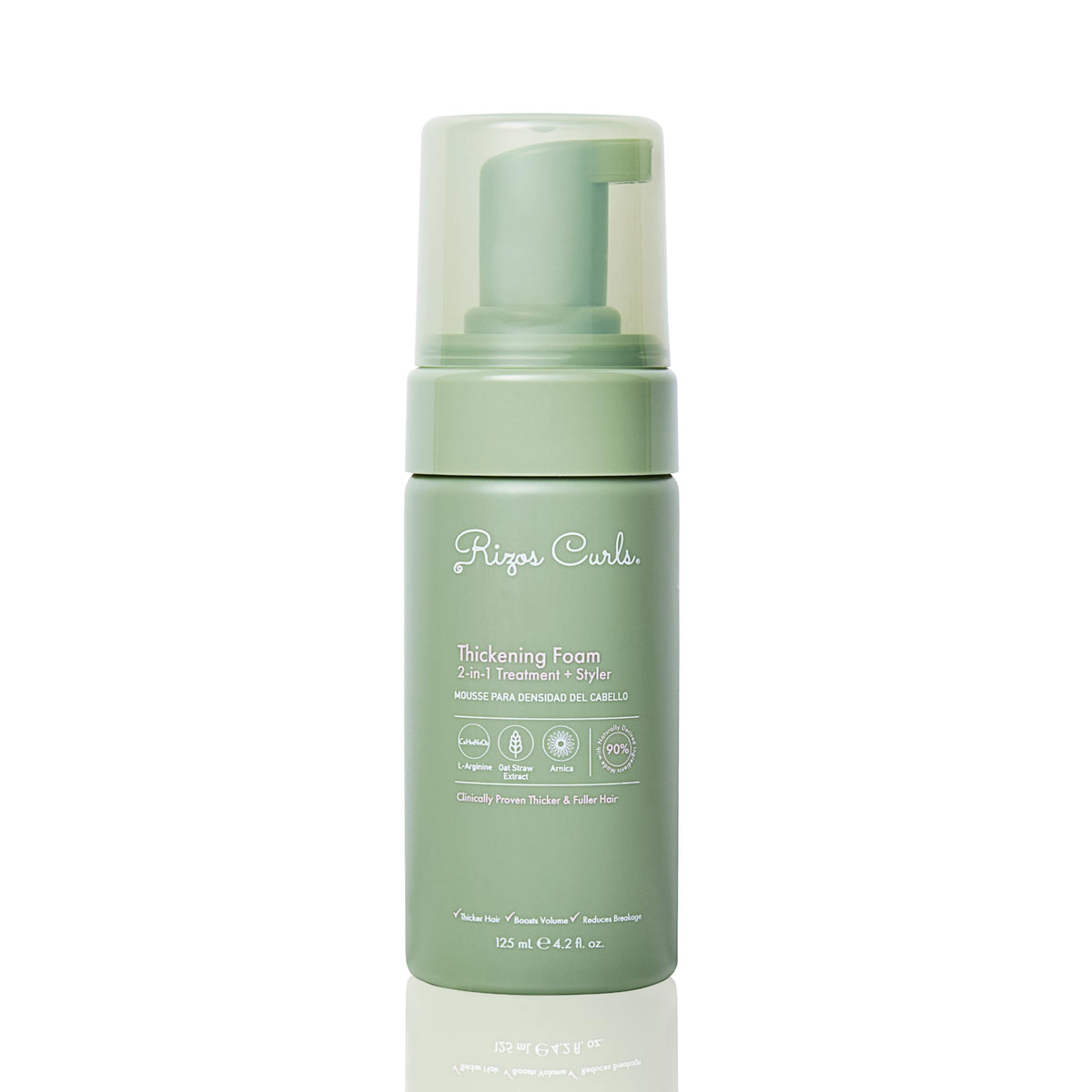 Rizos Curls front packaging showing product branding and benefit