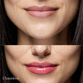 RMS Beauty Adrianna shade swatch showing glossy, buildable color