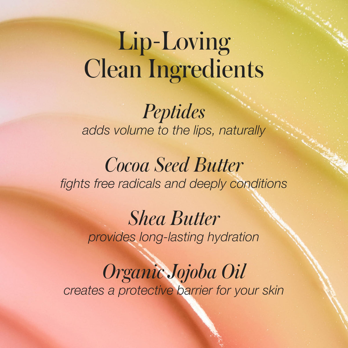 RMS Beauty Chameleon ingredient label close-up showing clean formula benefit