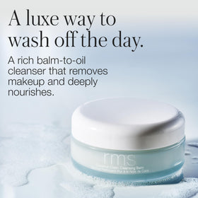 RMS Beauty open balm texture demonstrating creamy consistency