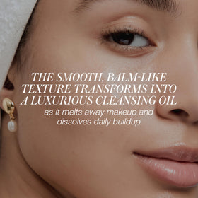 RMS Beauty after rinse skin close-up showing nourished appearance