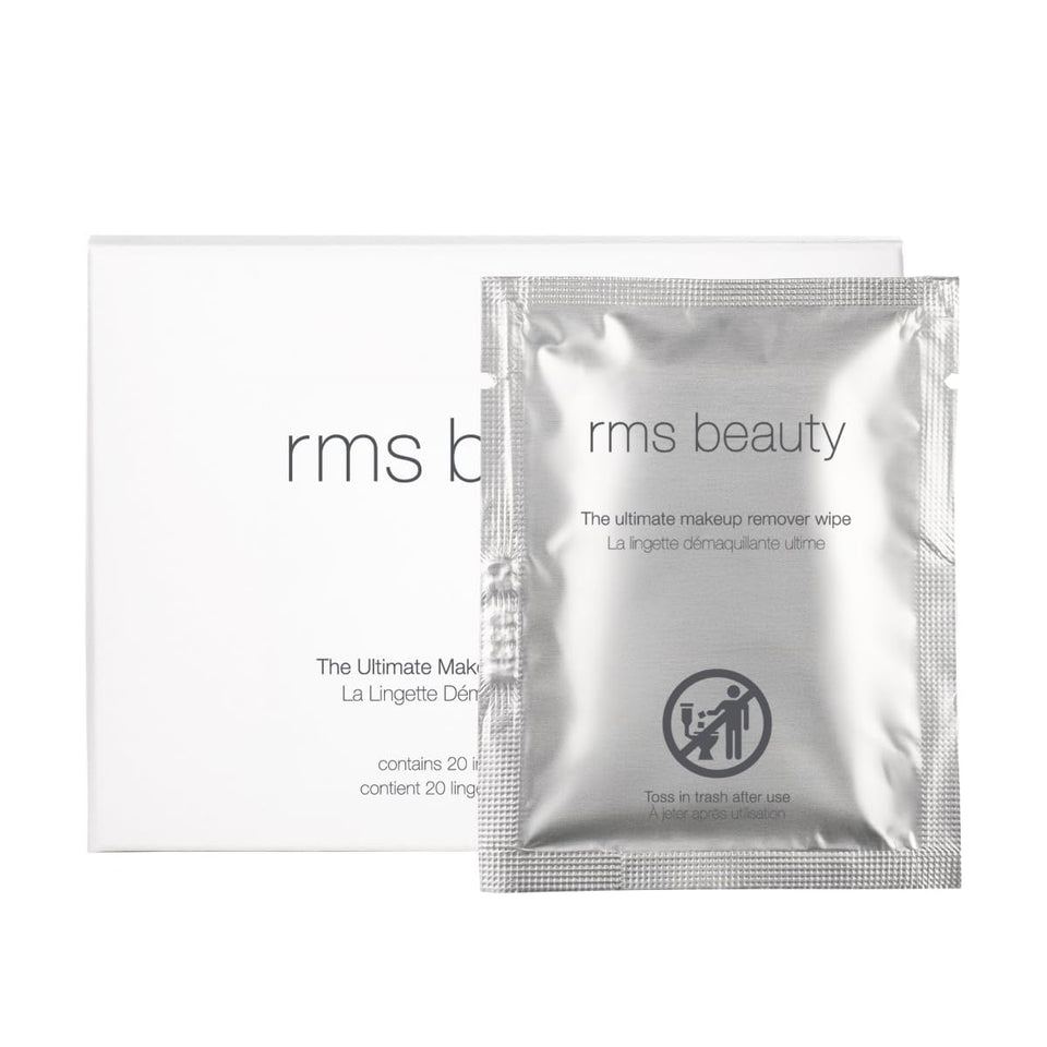 RMS Beauty front packaging showing 30-count box and clean branding benefit convenience