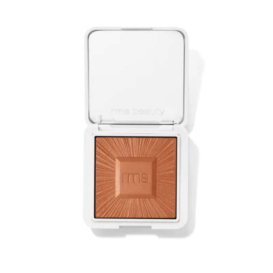 RMS Beauty hydra bronzer compact front showing refillable case and color