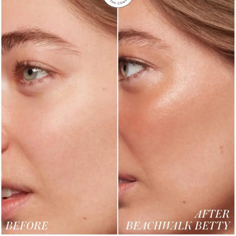 RMS Beauty hydra bronzer close-up texture showing bouncy gel-to-powder finish
