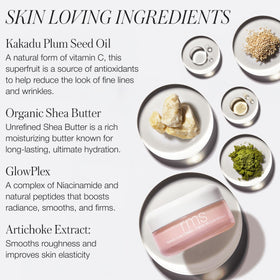 RMS Beauty shea butter chunk highlighting rich, soothing hydration