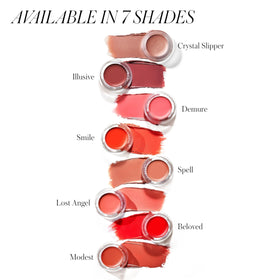 RMS Beauty open pot revealing creamy Lip2Cheek texture for smooth application