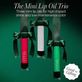 RMS Beauty mini lip oil close-up cap showing applicator and control