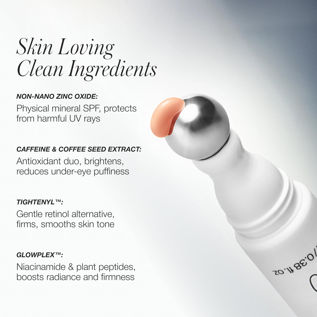 RMS Beauty label closeup highlighting mineral zinc oxide SPF and actives