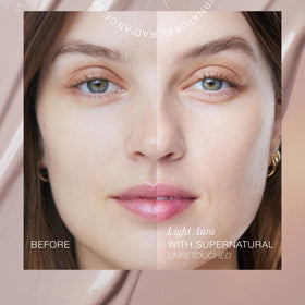 RMS Beauty bottle in hand to show 1 oz scale and travel-friendly convenience