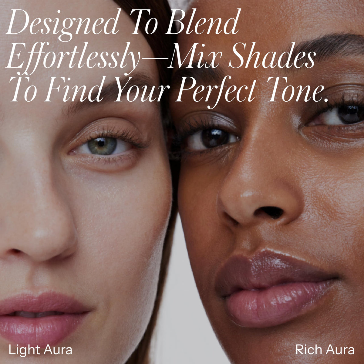 RMS Beauty worn under foundation showing primer effect and smoother makeup application