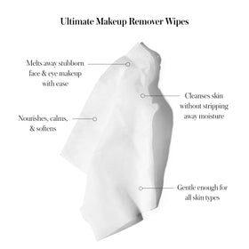 RMS Beauty cloth fiber texture close-up showing soft compostable fabric benefit gentle clean