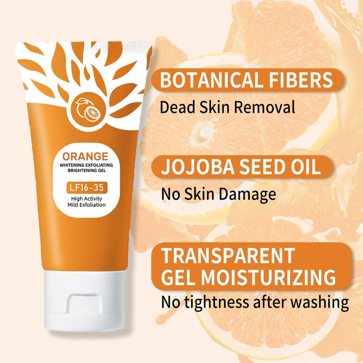 RnemiTe-amo gel texture close-up showing smooth exfoliating gel