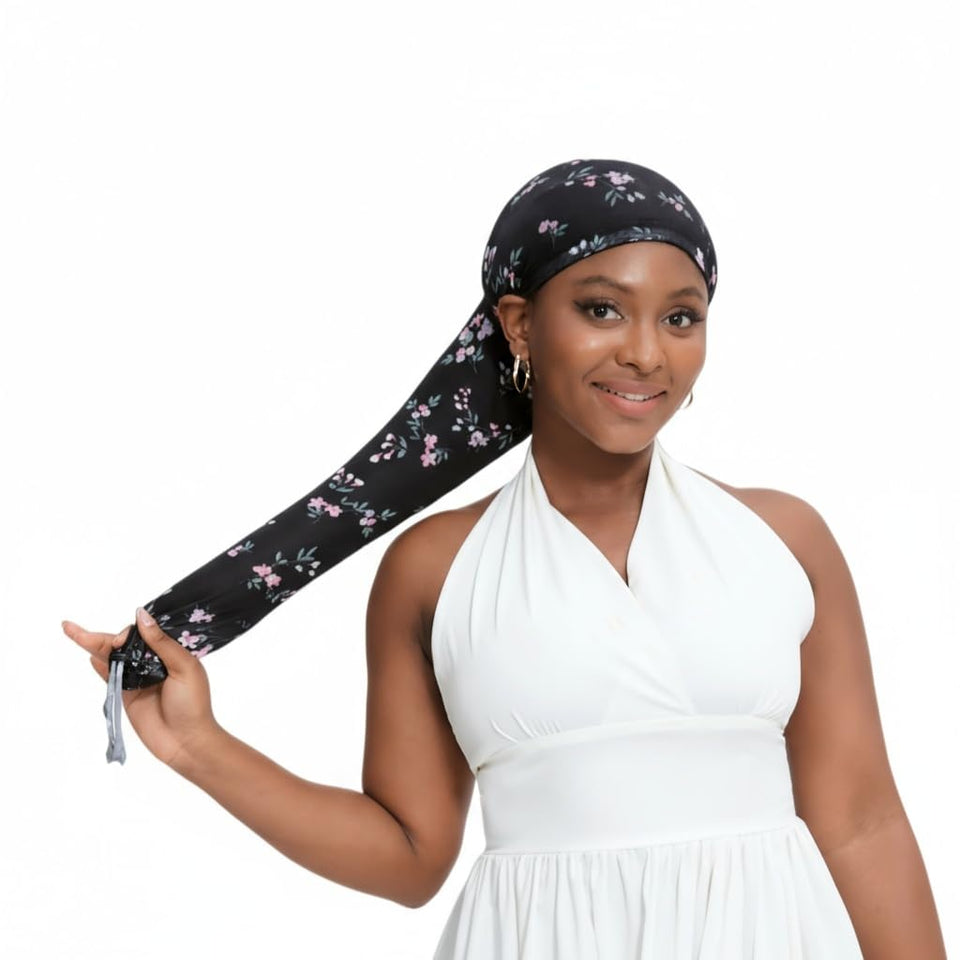 Roaming front view of 32-inch sleeve showing full length and fit benefits