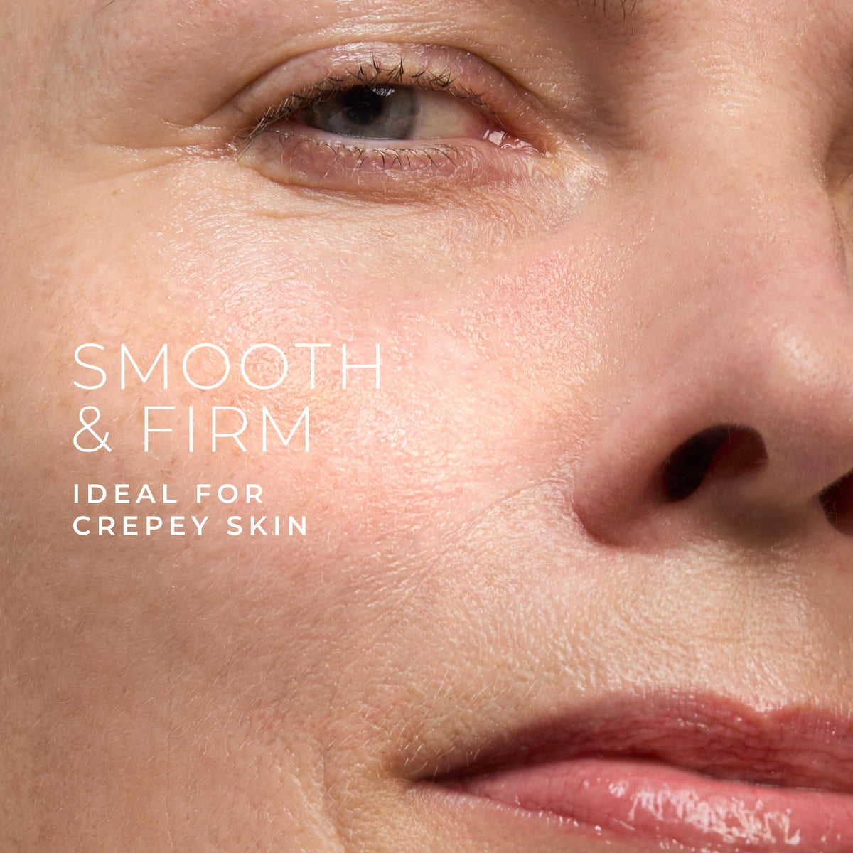 RoC cream texture closeup displaying rich hydration for smoother skin