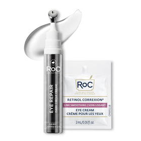 RoC front packaging showing product and tube for brightening benefit
