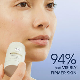 RoC clear serum texture close-up revealing fast-absorbing retinol formula benefit