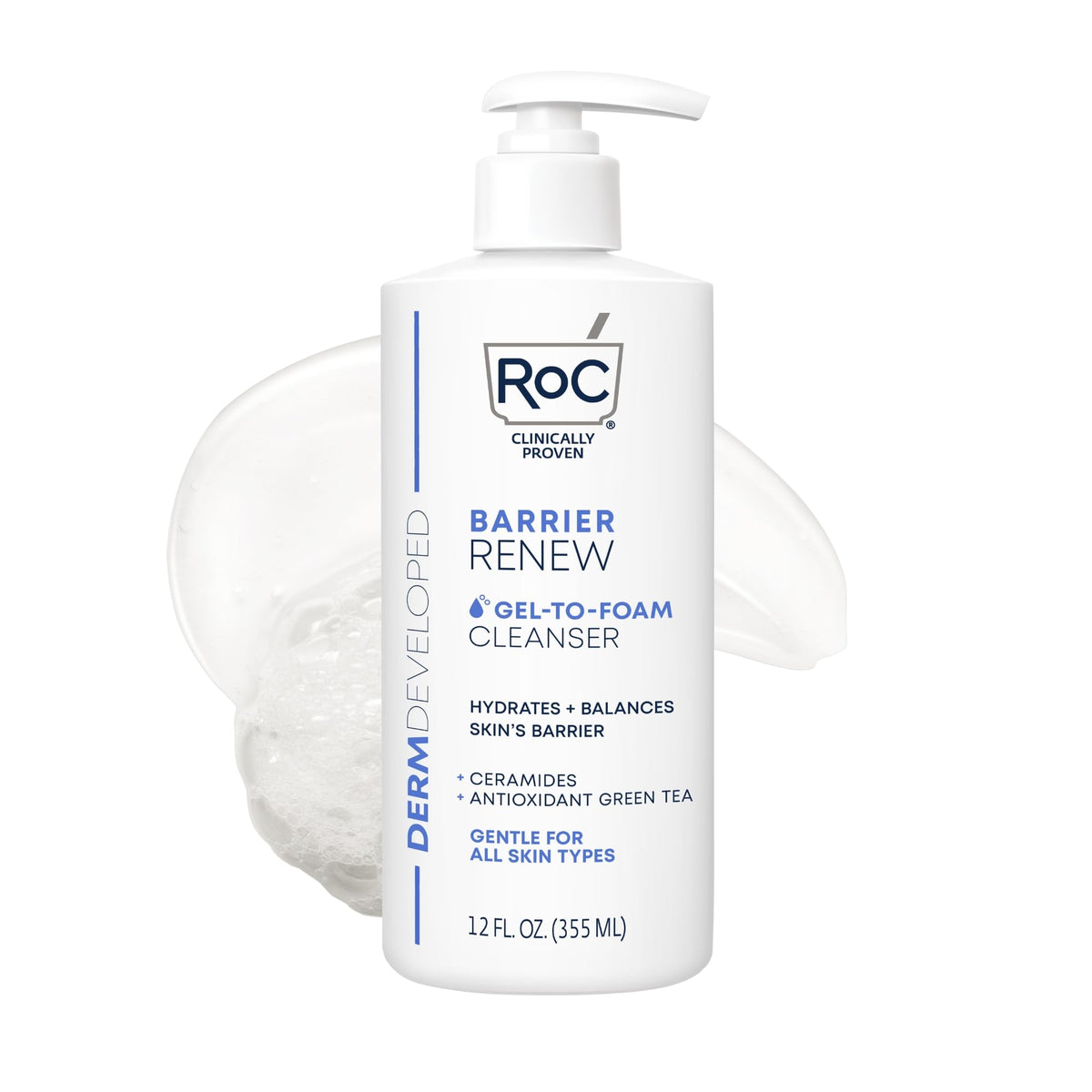 RoC front packaging showing 12 oz bottle and clear branding for easy identification