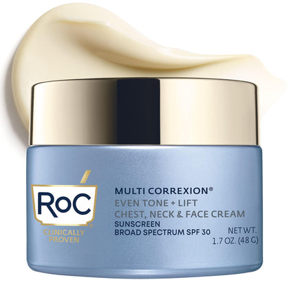 RoC jar front packaging showing SPF 30 and benefits for daily protection