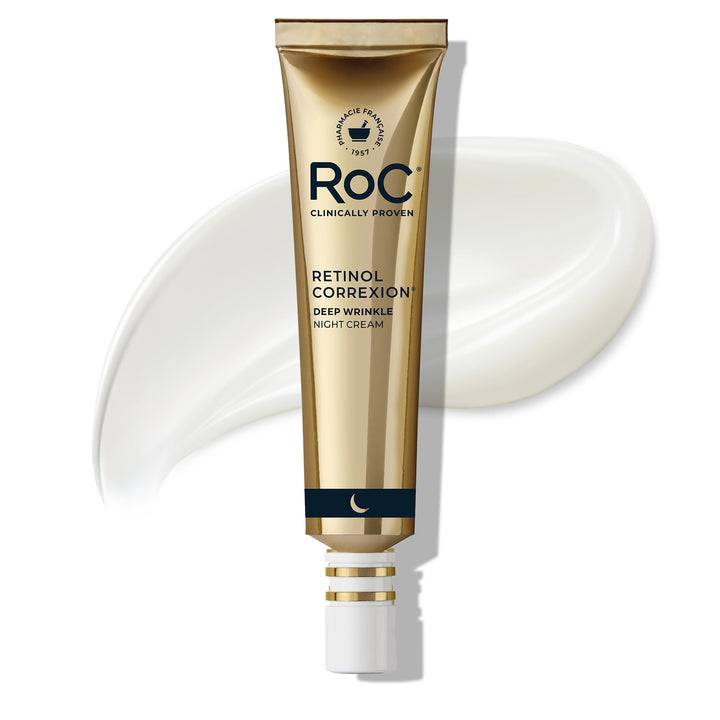 RoC front packaging showing jar and box, conveys trusted anti-aging treatment