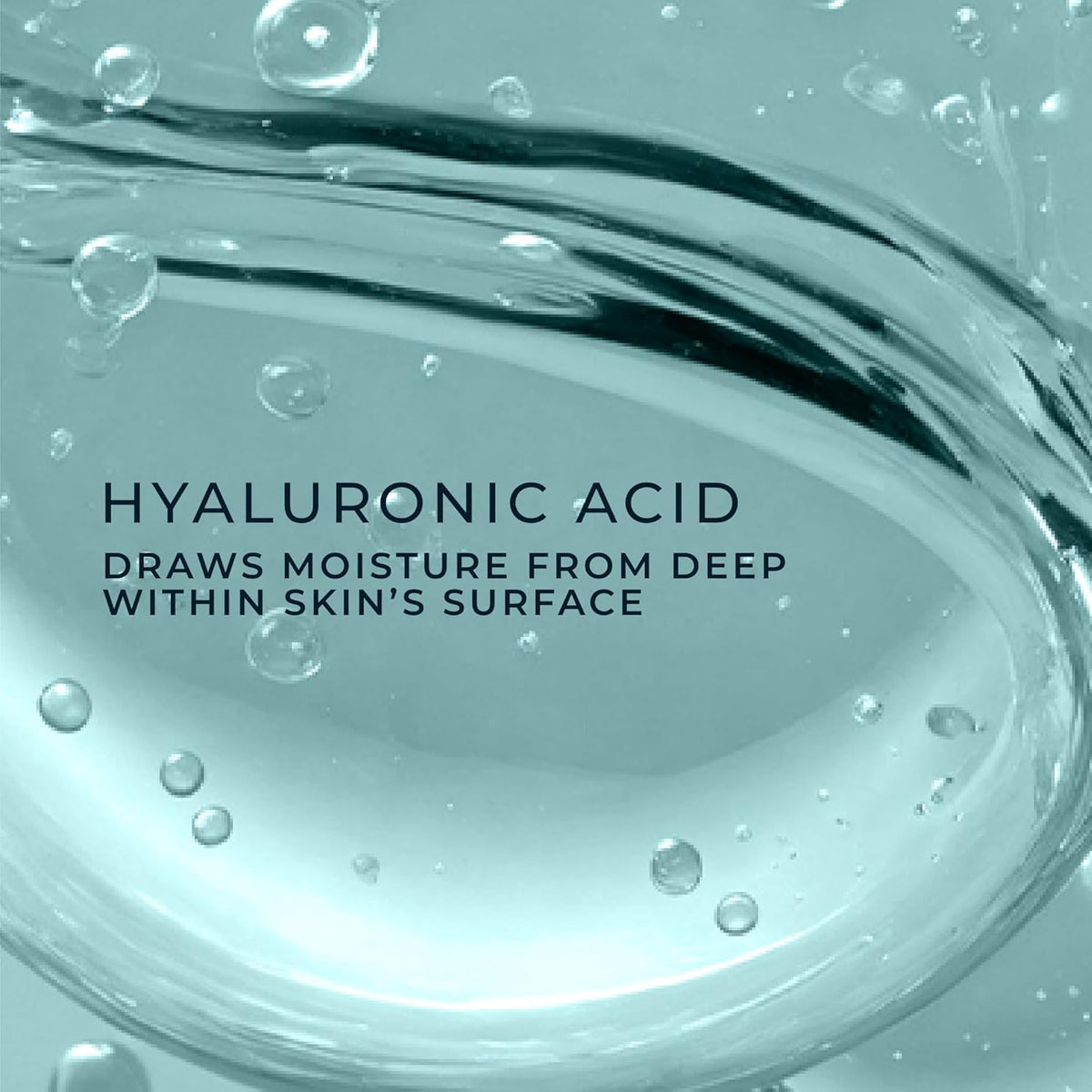 RoC close-up of capsule texture and serum droplet, highlights quick absorption