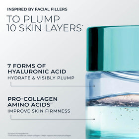 RoC Hydration+ applied to jawline and neck showing smoothing and layering benefit