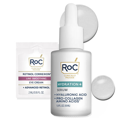 RoC front bottle shot showing label and 1 oz size benefit