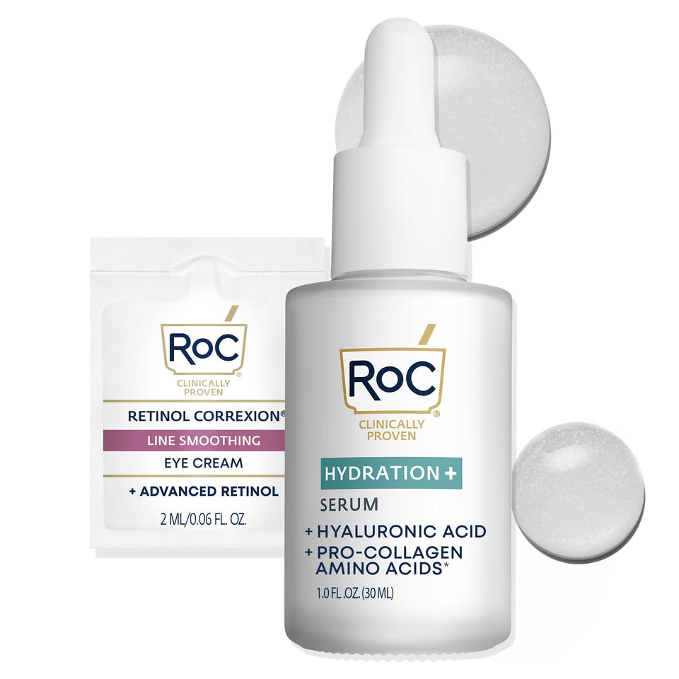 RoC front bottle shot showing label and 1 oz size benefit