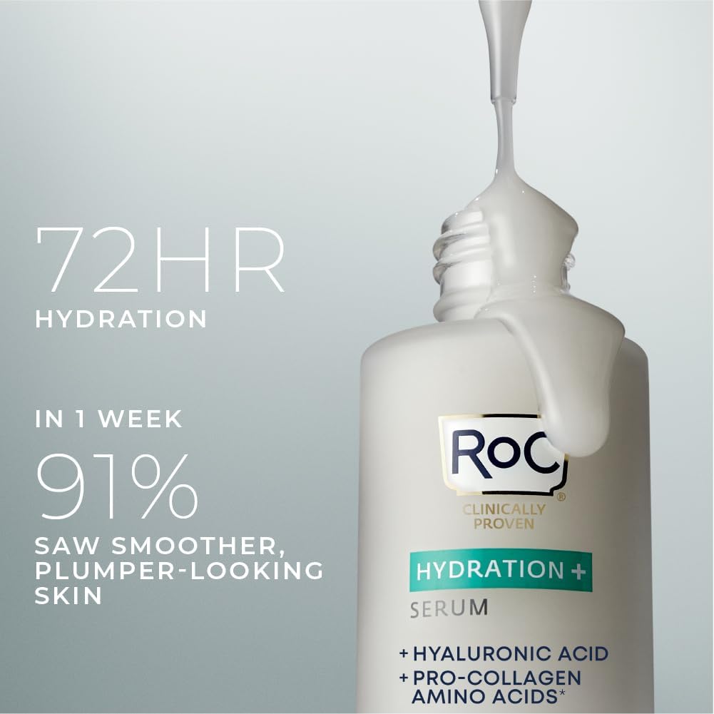 RoC drop dispensing from pump highlighting concentrated formula benefit