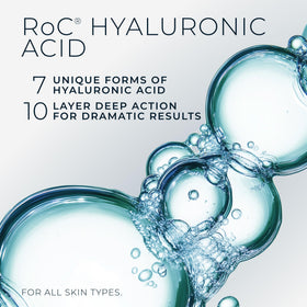 RoC hydration+ stick label and ingredients panel showing key actives
