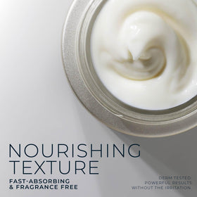 RoC moisturizer layered under makeup showing non-greasy, smoothing benefit