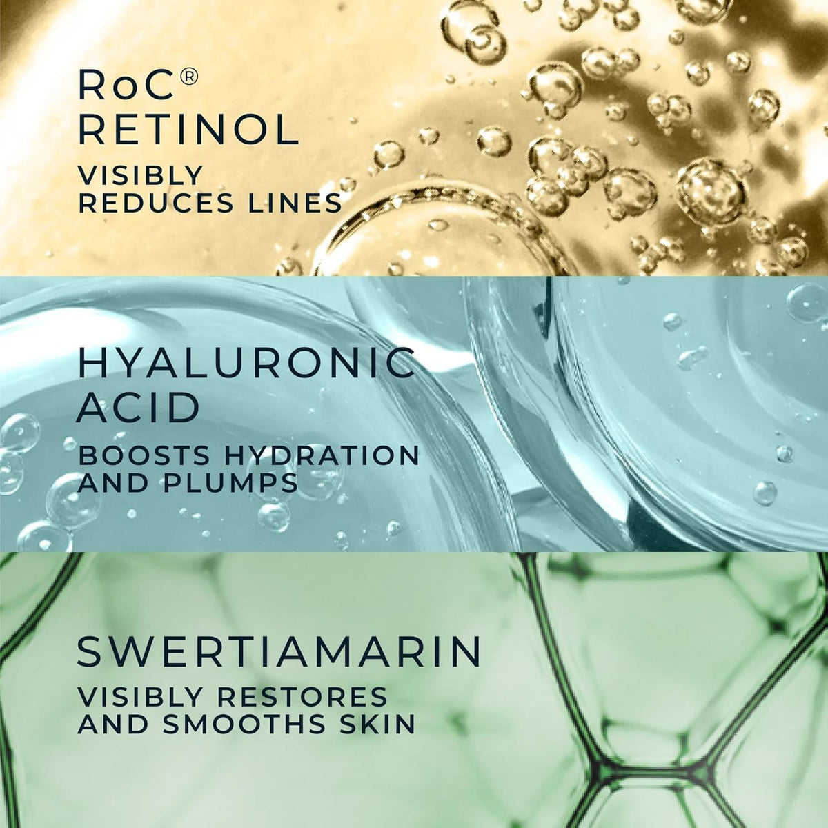 RoC neck cream on bathroom counter in lifestyle setting for routine benefit