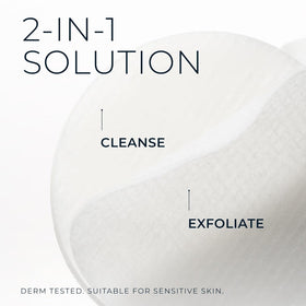 RoC textured side sweeping cheeks to lift dulling dead skin cells