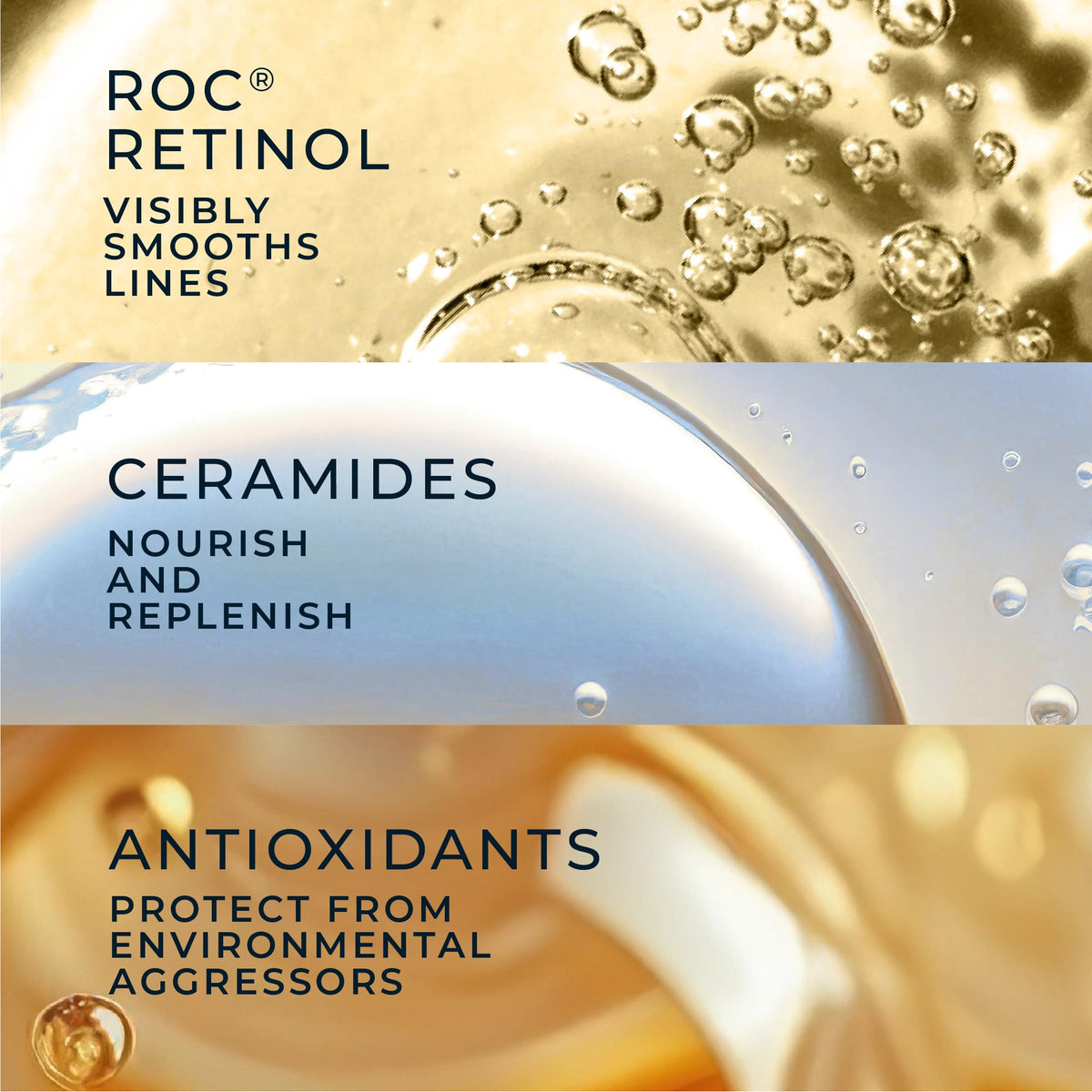 RoC hand application demonstrating coverage and easy spreading benefit