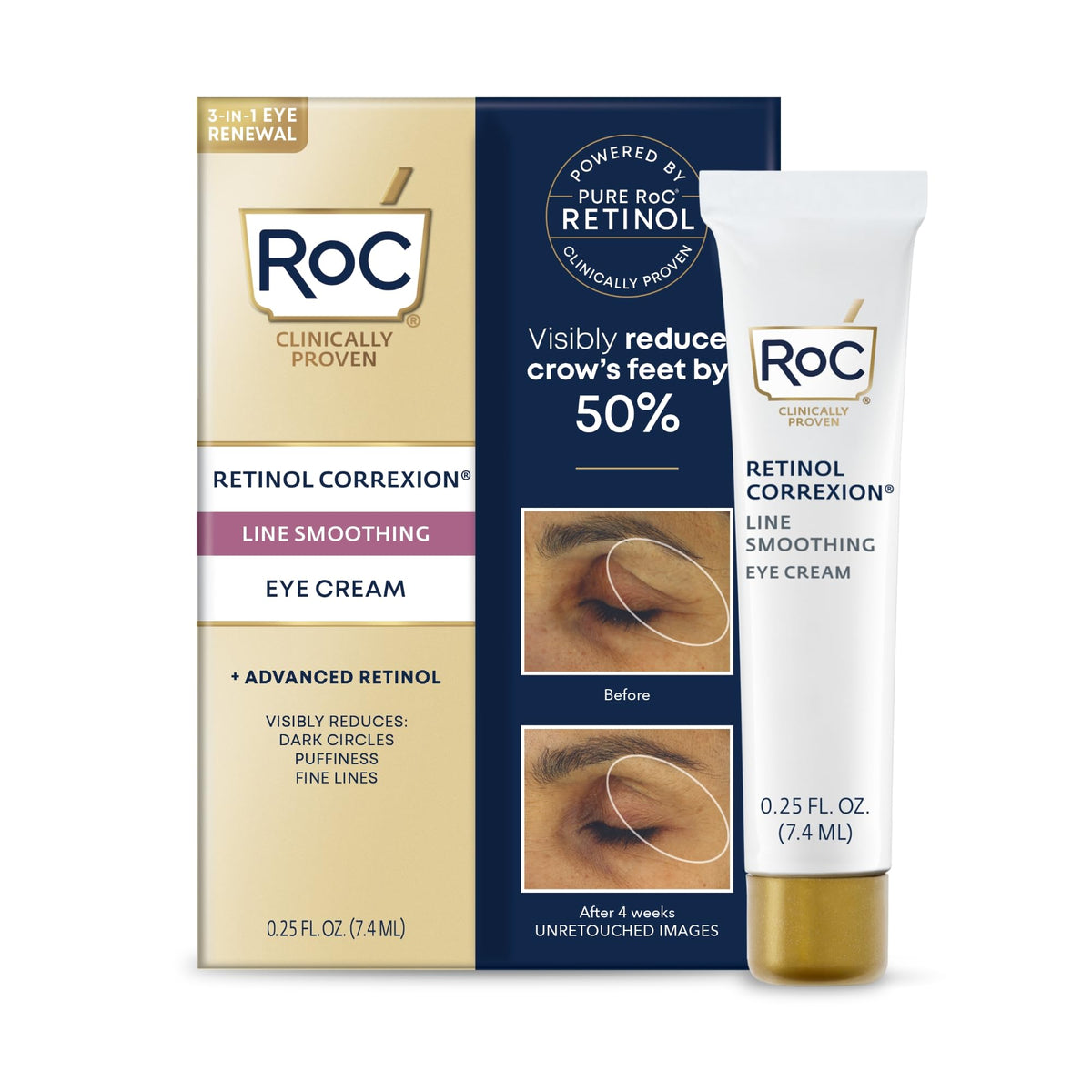 RoC cream texture from tube close-up demonstrating moisturizing feel