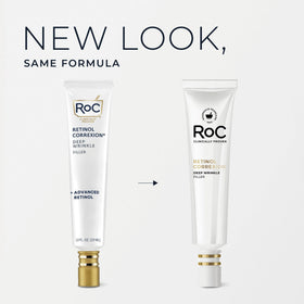 RoC open cap dispensing a drop, showing precise, no-waste dosing