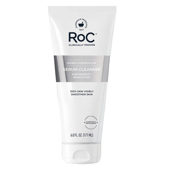 RoC front packaging showing bottle and product name, clear anti-aging benefit