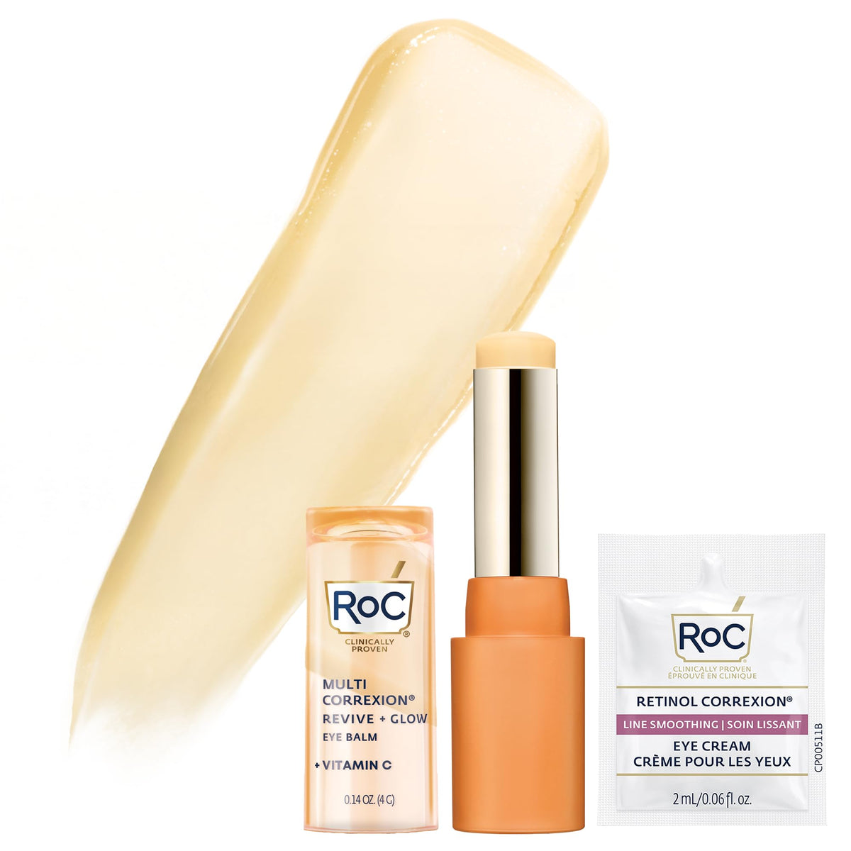 RoC front packaging showing product and benefit of brightening