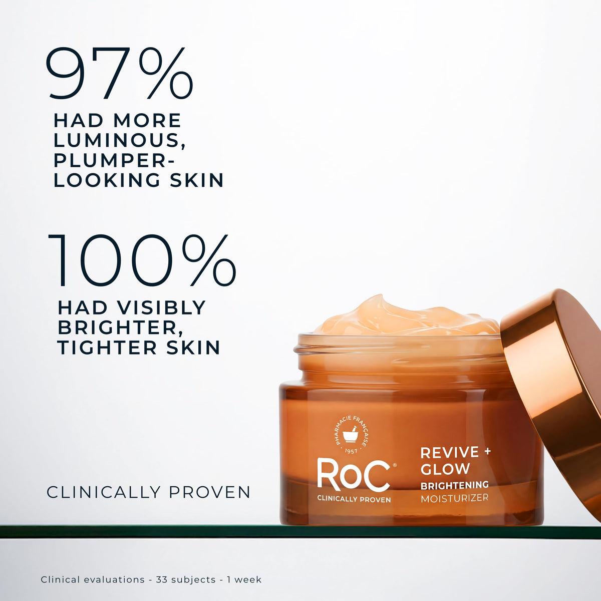RoC ingredient label close-up showing vitamin C blend and antioxidant benefits