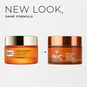 RoC on bathroom shelf in lifestyle scene suggesting daily routine enhancement