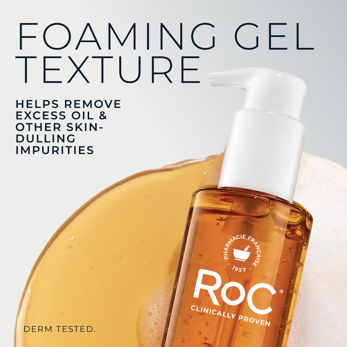 RoC 6 oz bottle with scale showing product size and lasting value