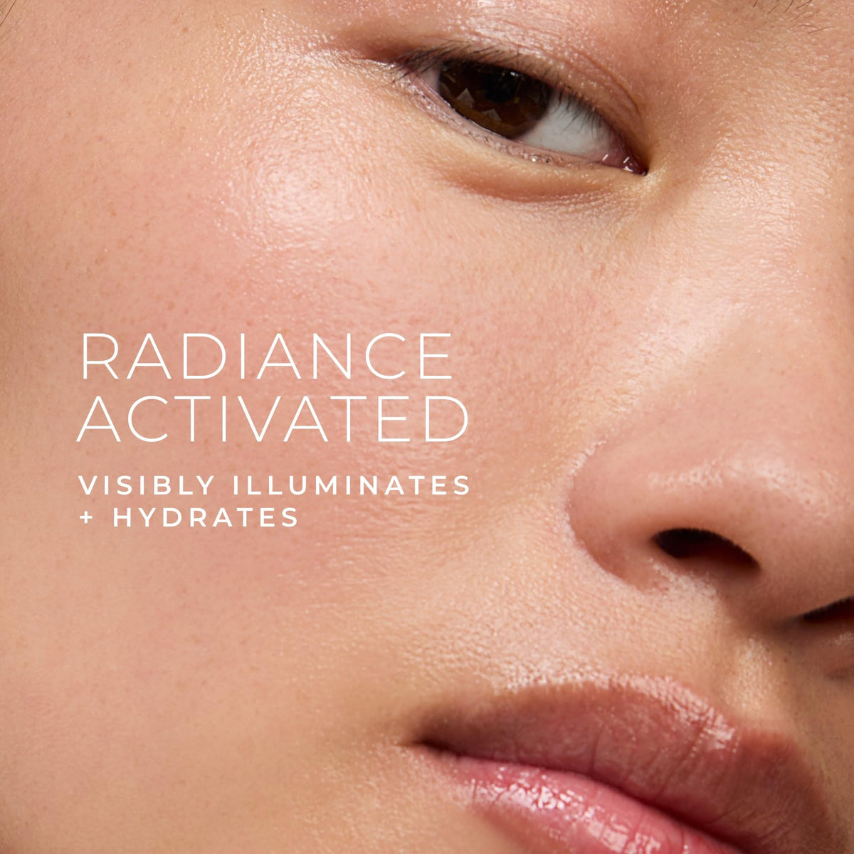 RoC gel-cream texture on fingertip highlighting lightweight hydration benefit