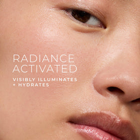 RoC gel-cream texture on fingertip highlighting lightweight hydration benefit