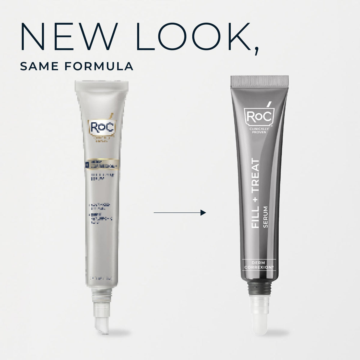 RoC serum pipette dispensing drop highlighting precise targeted application benefit