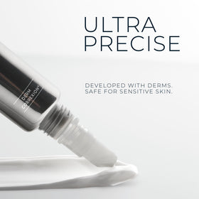 RoC serum staged with moisturizer and sunscreen to show routine layering benefit