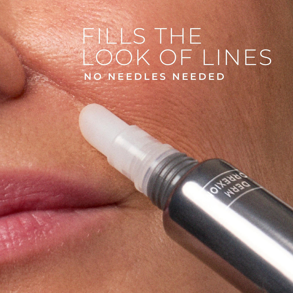 RoC serum texture close-up demonstrating lightweight absorbent formula for plumping