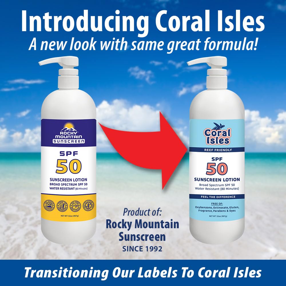 Rocky Mountain Sunscreen pump in use dispensing lotion for fast application